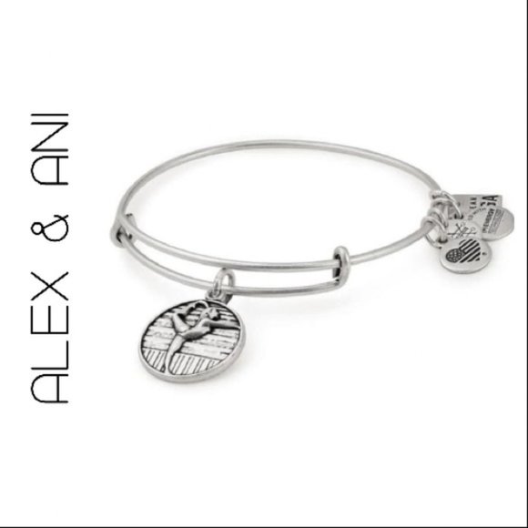 𝅺Alex and Ani GYMNASTICS Expandable Bangle Bracelet - Picture 5 of 5